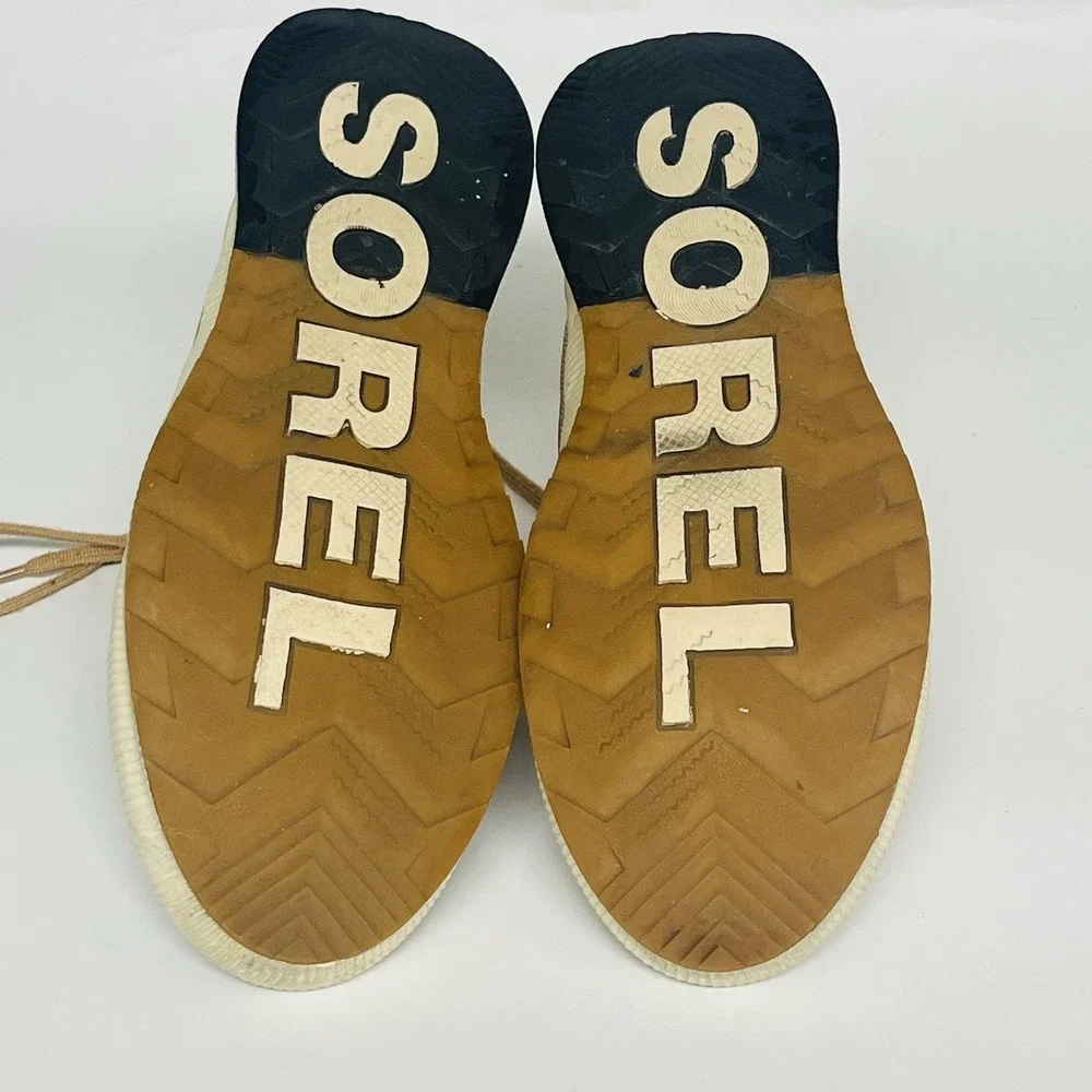 Sorel Out N About III Mid Sneakers Women's Tawny Buff Round Toe Waterproof - 11‎